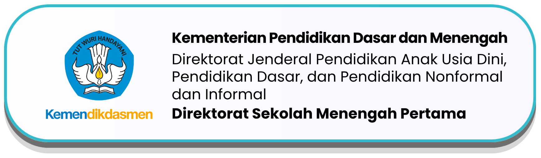 Logo Kemendikdasmen